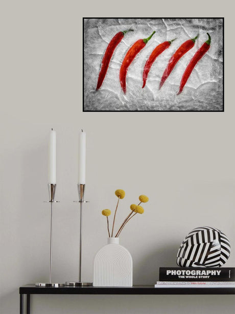 Frozen fire Poster och Canvastavla
