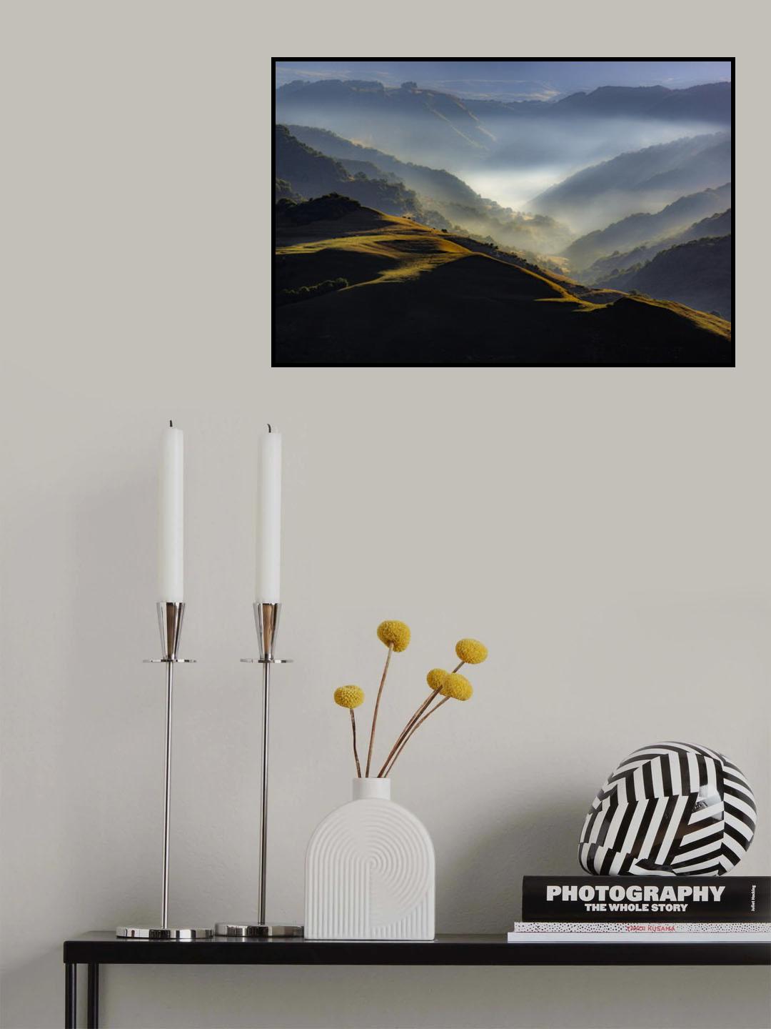 MISTY MORNING Poster och Canvastavla