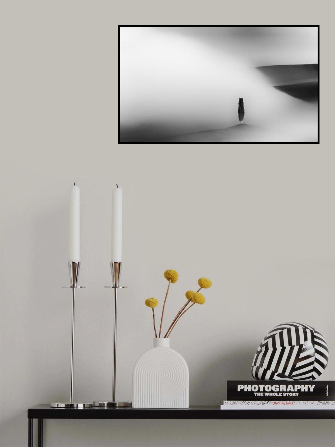 Foggy Morning Poster och Canvastavla