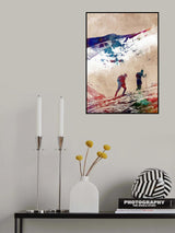 Mountaineers Sport Art 1 Poster och Canvastavla