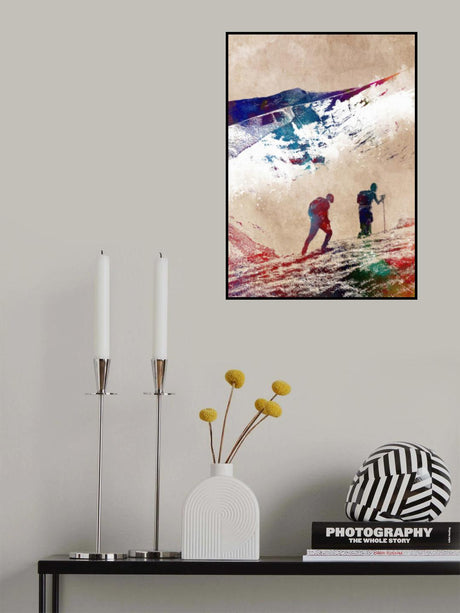 Mountaineers Sport Art 1 Poster och Canvastavla