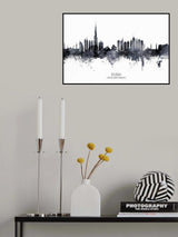 Dubai UAE Skyline Poster och Canvastavla
