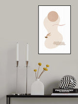 Tropical Villa Color and Shapes 22 Poster och Canvastavla
