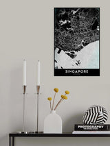 SINGAPORE Poster och Canvastavla