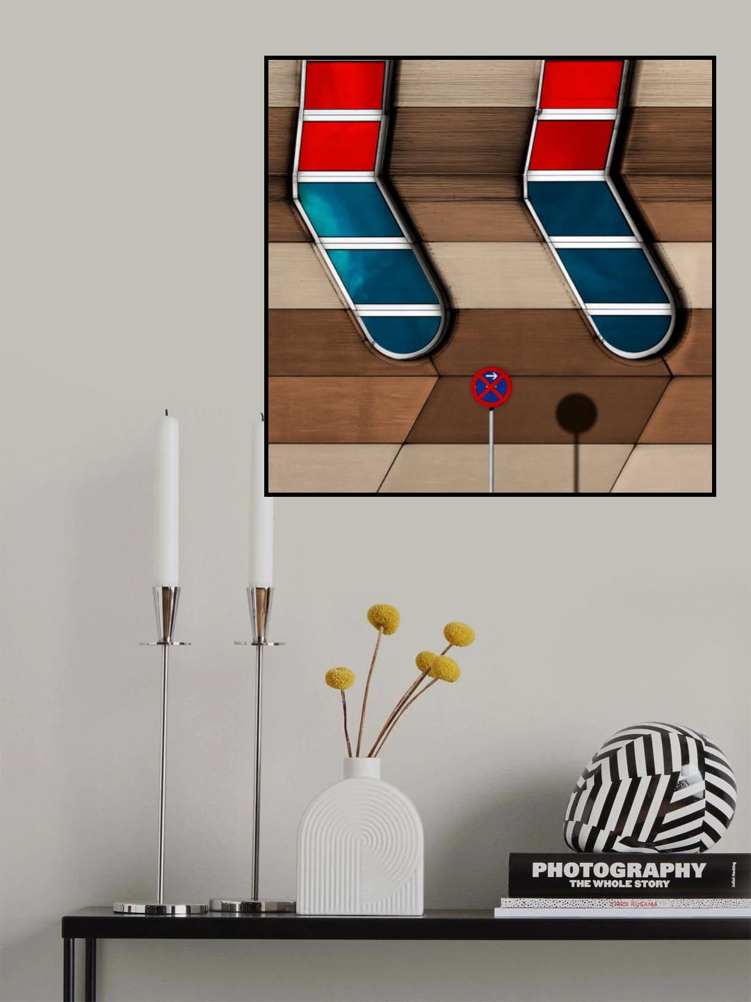 striped socks Poster och Canvastavla