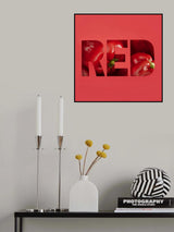 Red Poster och Canvastavla