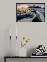 Romance on Ice Poster och Canvastavla