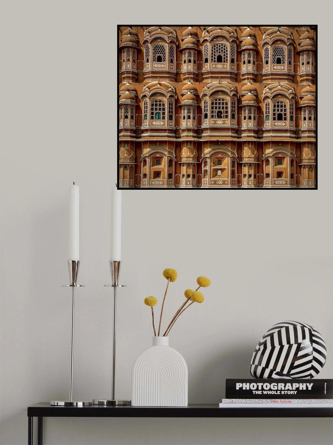 Hawa Mahal Poster och Canvastavla