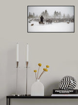 Arkadij drives a herd of reindeer Poster och Canvastavla