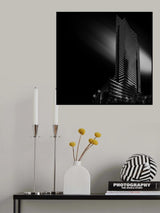 America in Noir - Lines Poster och Canvastavla