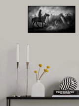 horse herder.. Poster och Canvastavla