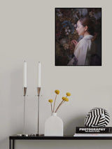 Woman in Kimono Poster och Canvastavla