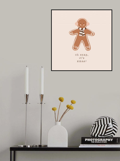 Oh Snap It's Xmas Poster och Canvastavla