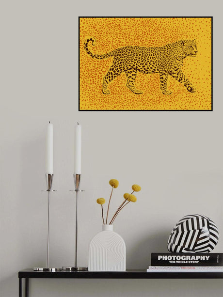 Leopard Rosette camouflage Poster och Canvastavla