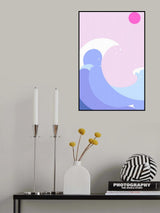 Ocean Waves #3 Poster och Canvastavla