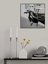 French Photographer Girl Poster och Canvastavla