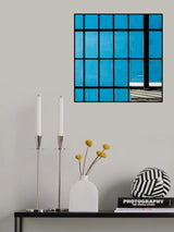 blue abstract Poster och Canvastavla