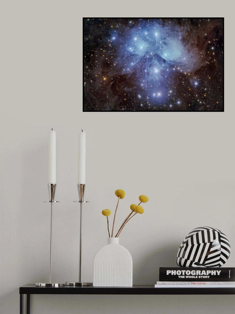 Cúmulo de las Pleyades Poster och Canvastavla