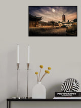 Ganzhou Confucious'Temple《月满慈云》 Poster och Canvastavla