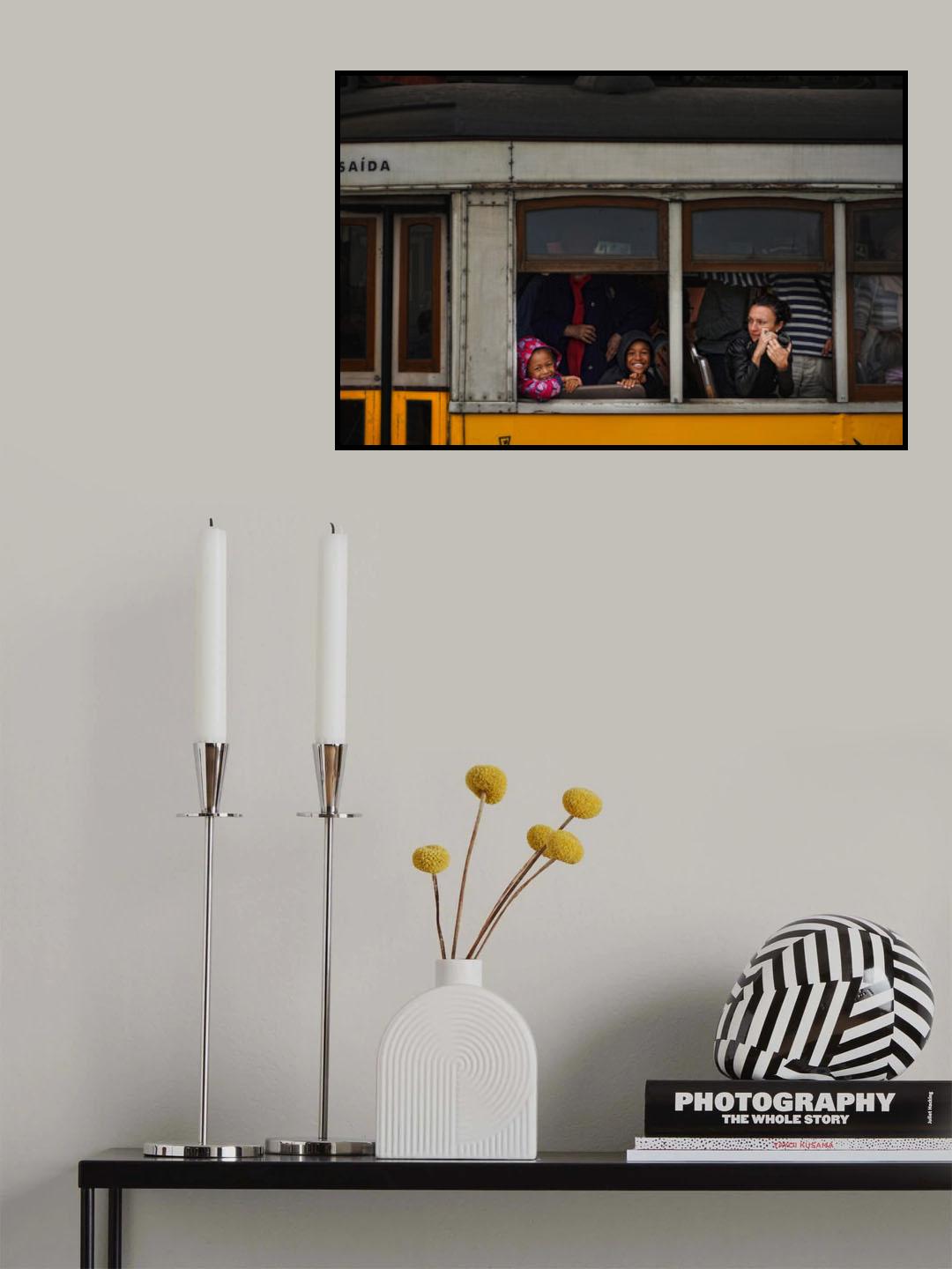 The tram number 28 Poster och Canvastavla
