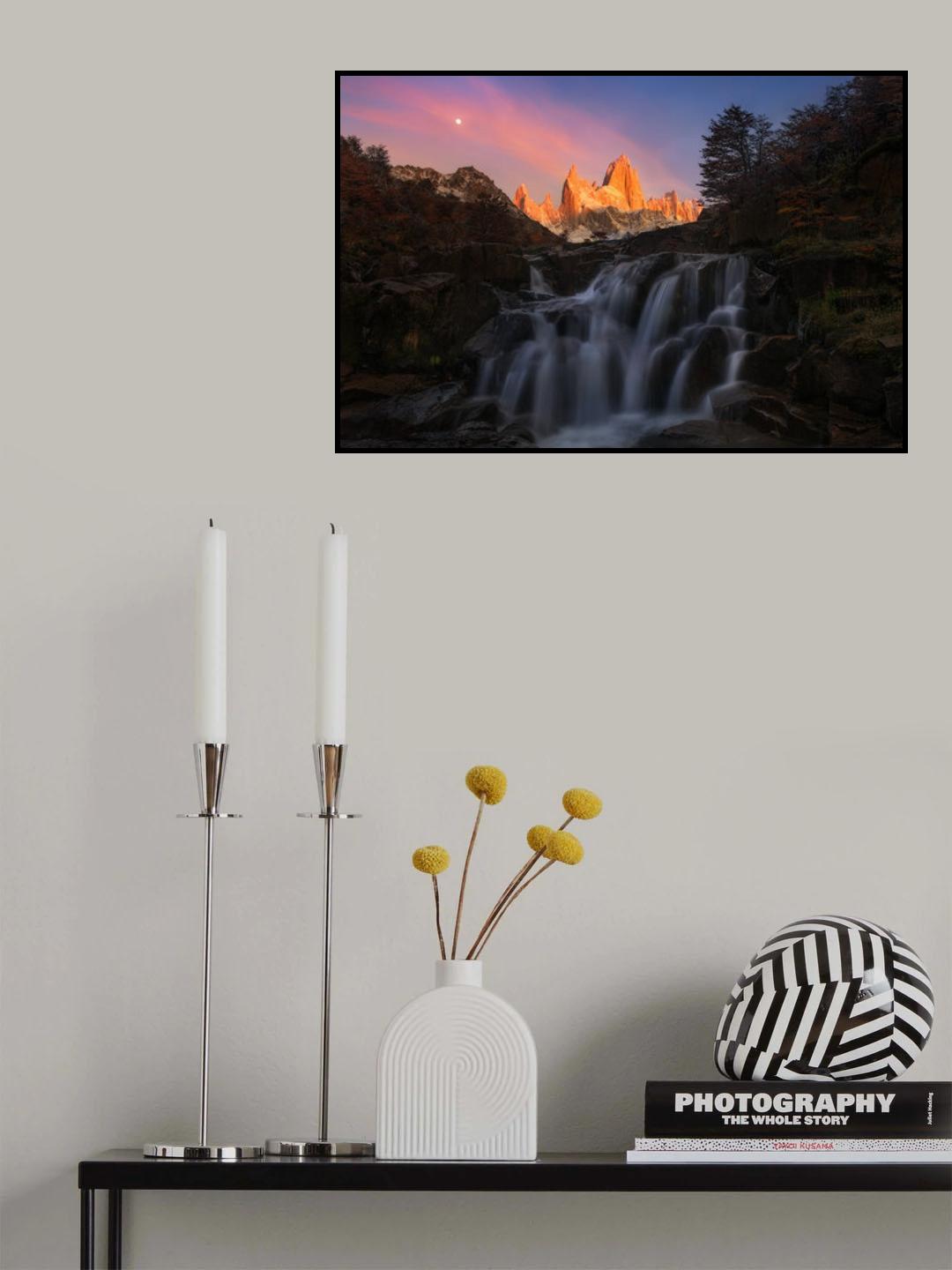 Mountians of Moon and Sun Poster och Canvastavla