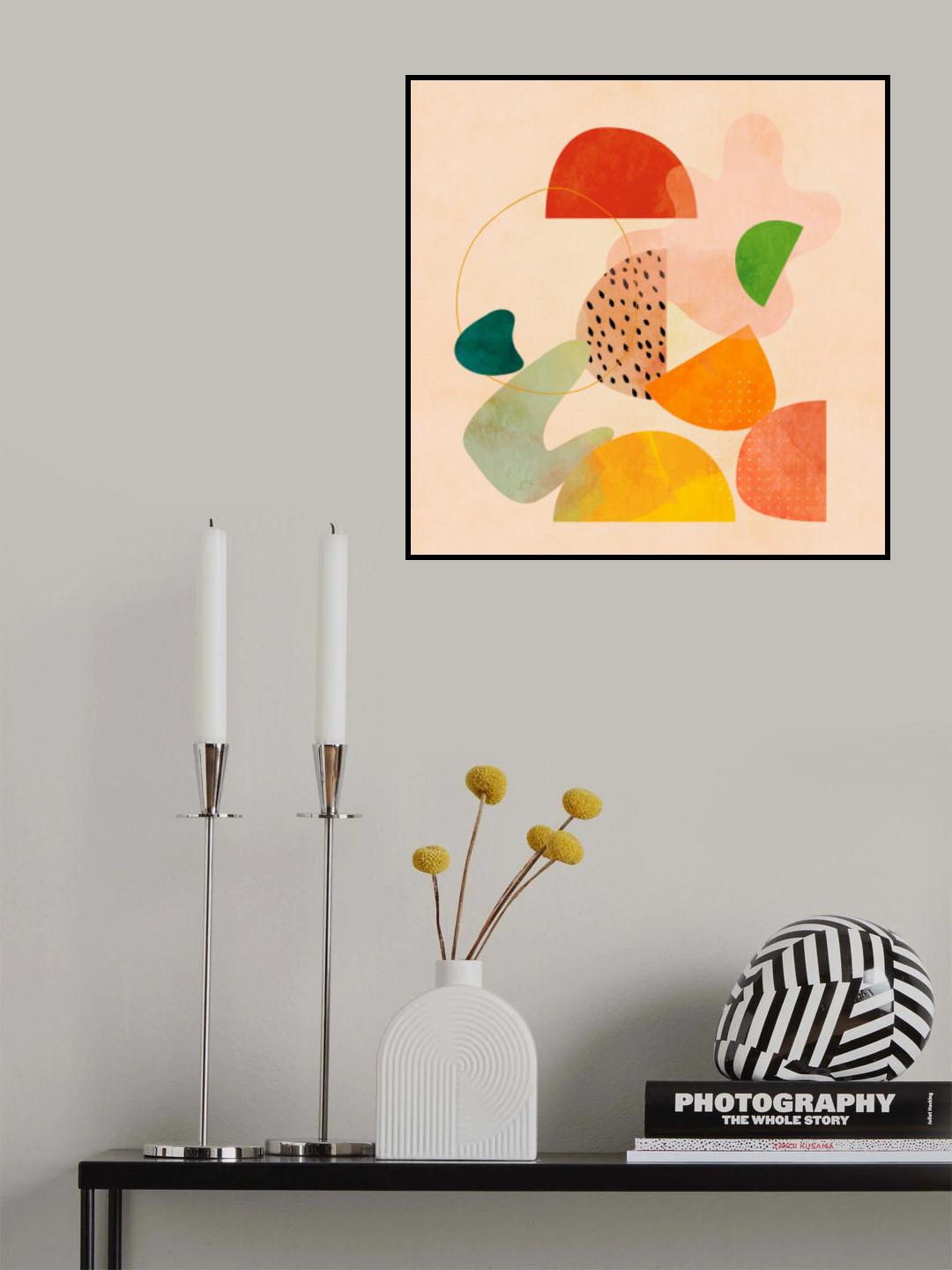 Shapes Play1 Kopie Poster och Canvastavla