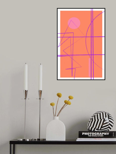 Angularlines No11 Poster och Canvastavla