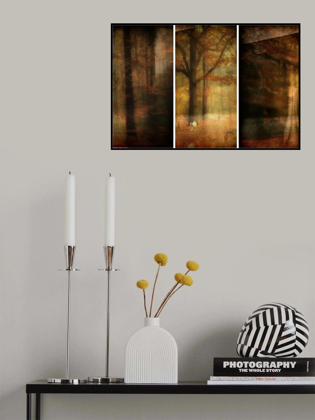 Forest impression Poster och Canvastavla