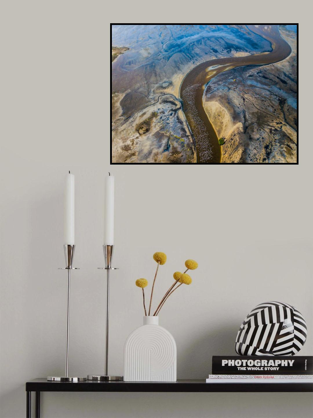 Earth Poster och Canvastavla