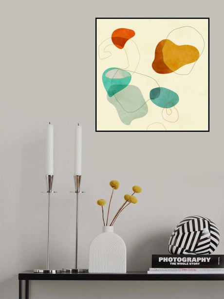 Shapes&lines3 Poster och Canvastavla