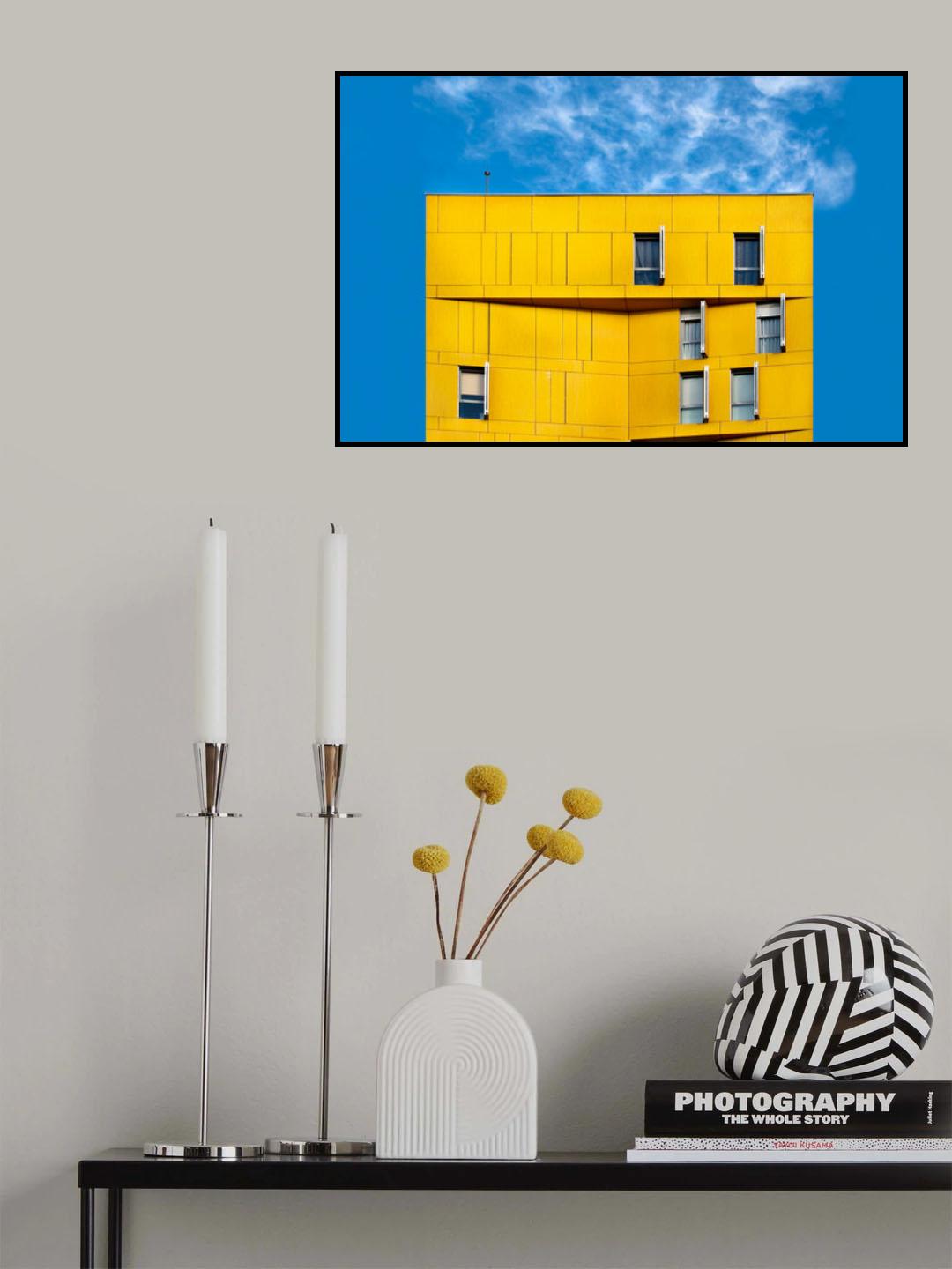 Mad yellow Poster och Canvastavla