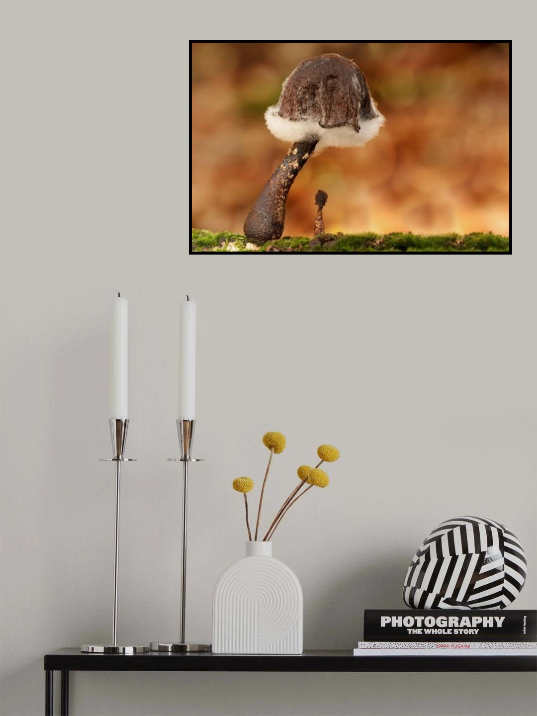 The BIG and the little Poster och Canvastavla