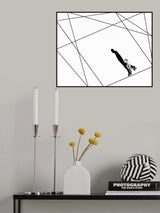 Line and Shadow Poster och Canvastavla