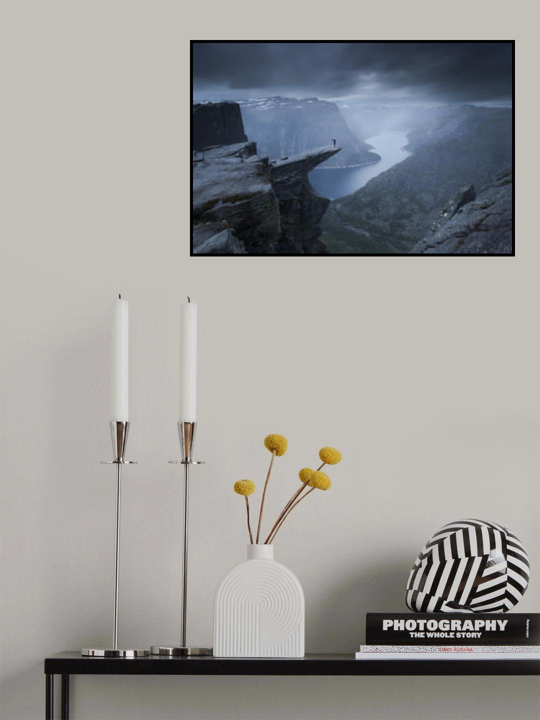 Trolltunga Poster och Canvastavla