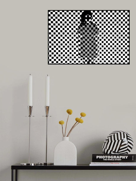 Chess Board - one more Black Square Poster och Canvastavla