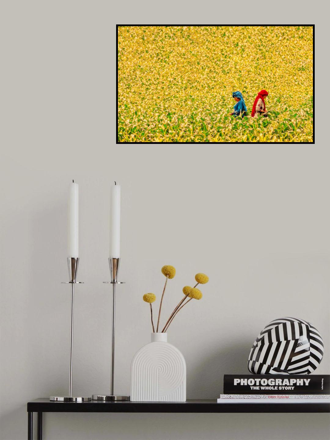 Field Workers Poster och Canvastavla