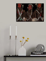 Gerewol festival by night - Niger Poster och Canvastavla