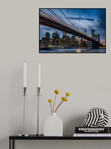 Manhattan from Dumbo Poster och Canvastavla