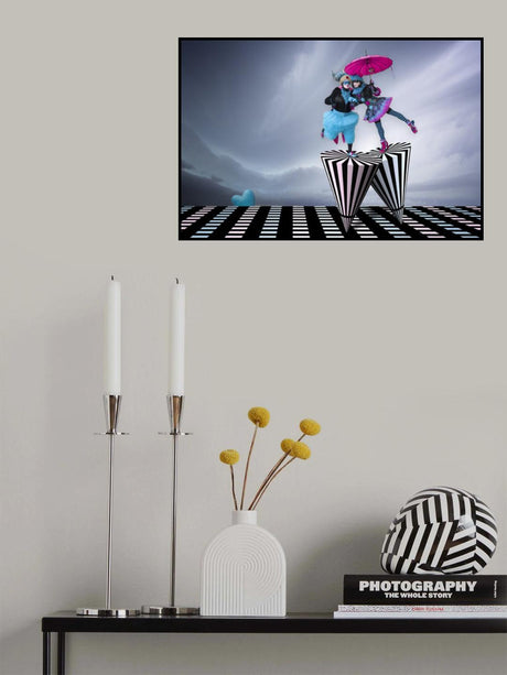 Spinning on the Runway of Love Poster och Canvastavla