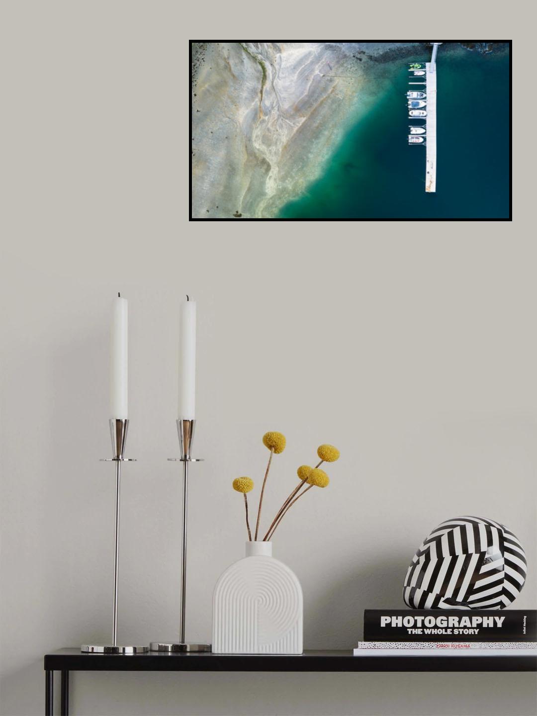 Small harbour Poster och Canvastavla