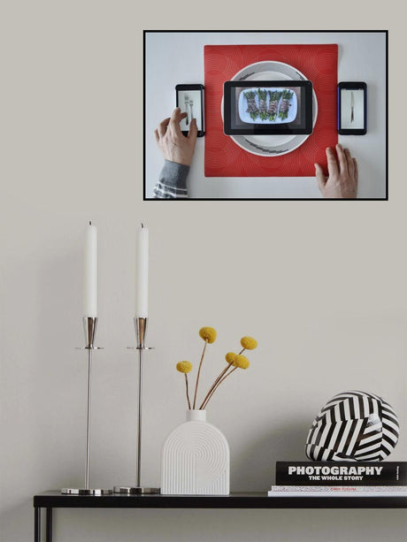 Digital dinner Poster och Canvastavla