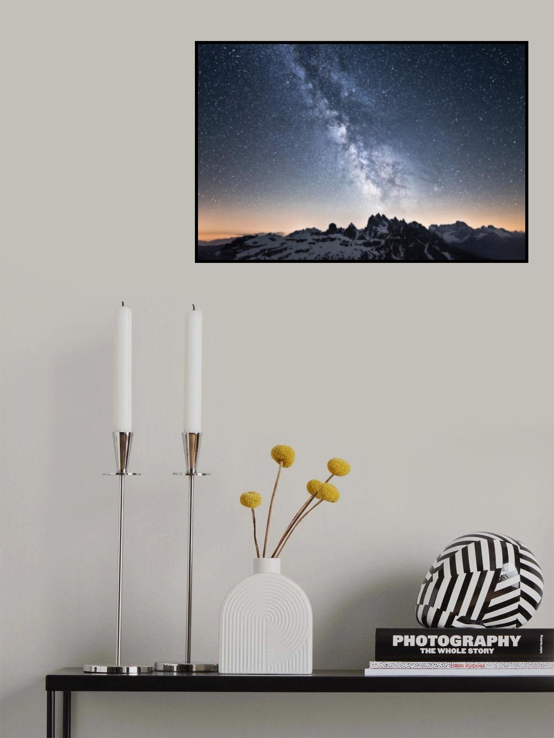 Milky Way Poster och Canvastavla