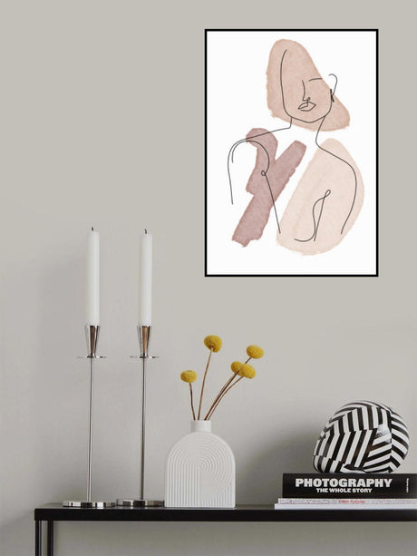 Woman Poster och Canvastavla