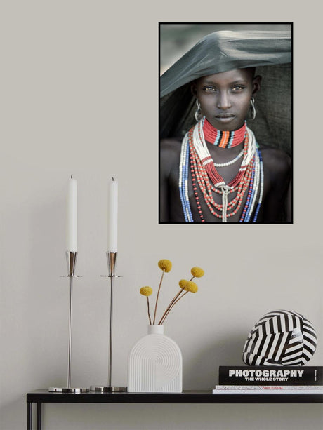 Arbore tribes girl Poster och Canvastavla
