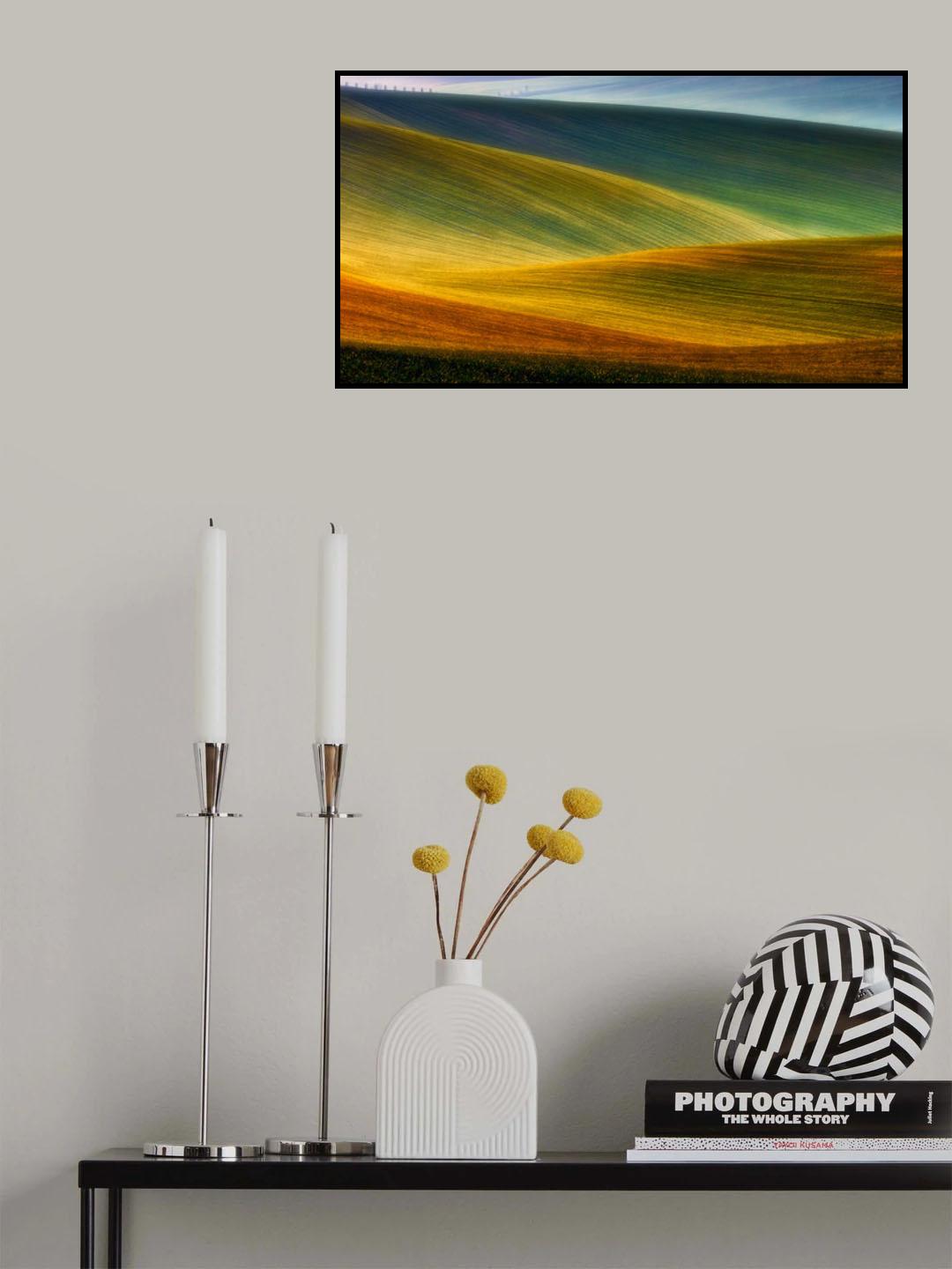 Spring fields Poster och Canvastavla