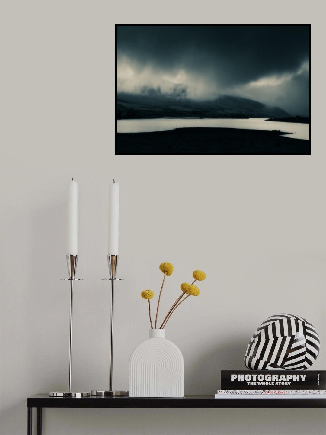 the curtain falls Poster och Canvastavla