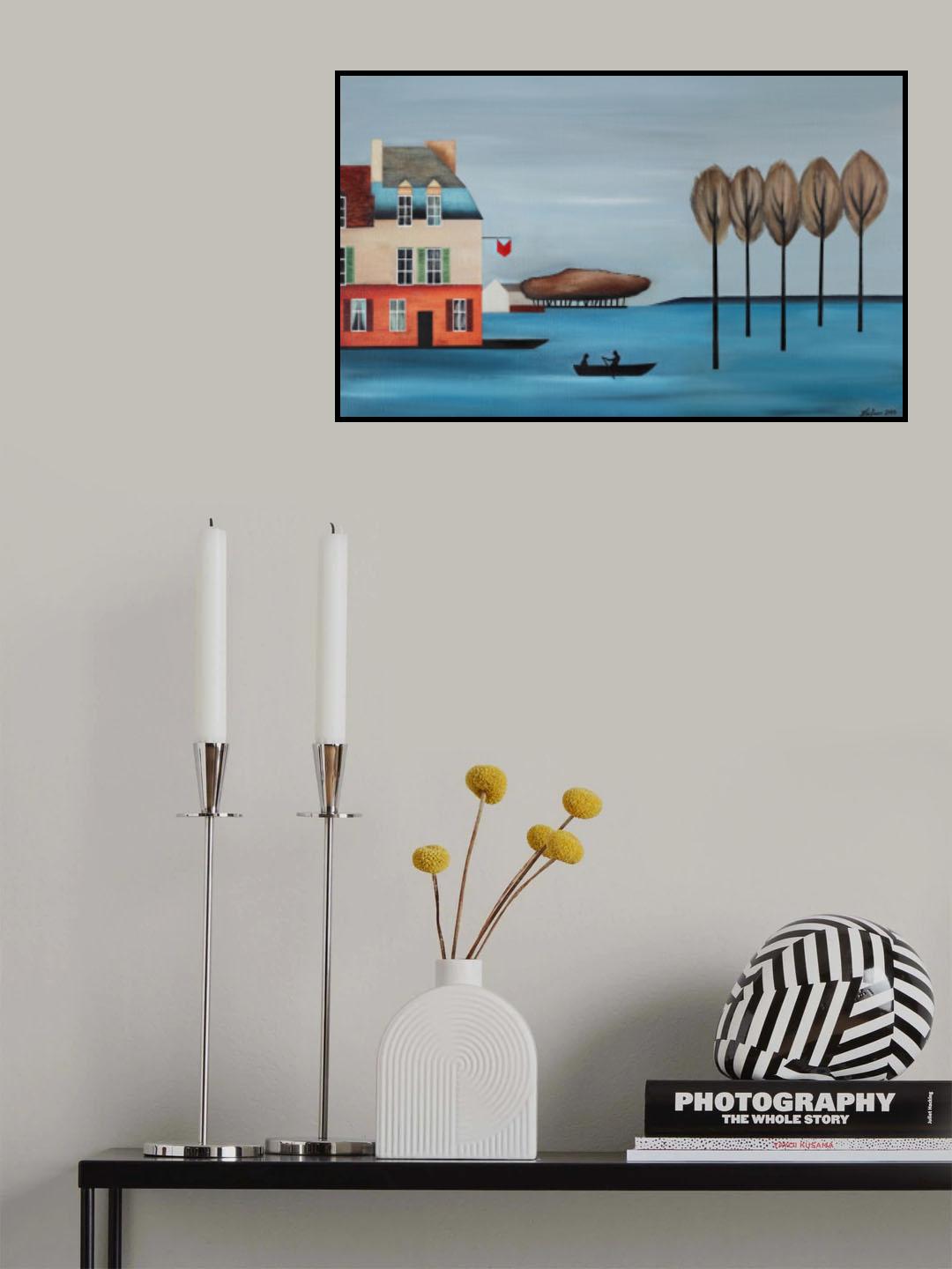 Flood Poster och Canvastavla