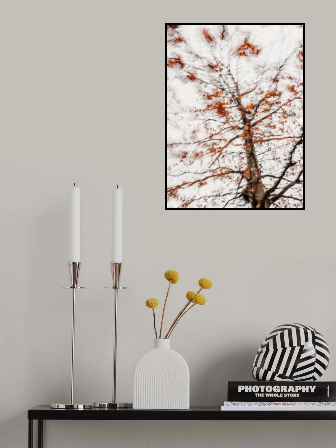 Autumn leaves Poster och Canvastavla