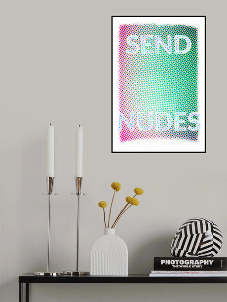 Send Nudes Poster och Canvastavla