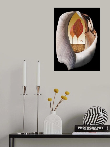 Autumn Trees Poster och Canvastavla